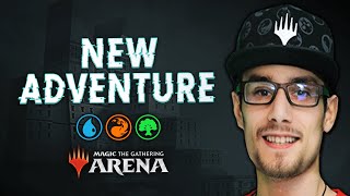 ALL NEW Top 1200 Temur Adventure Deck is AMAZING  MTG Arena [upl. by Marilee130]