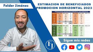 Beneficiados en Promoción Horizontal 2023 [upl. by Annoerb]