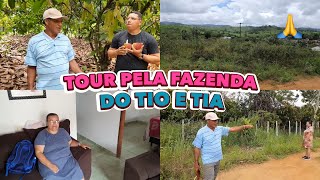 TOUR PELO SÍTIO DO TIO E DA TIA🥳O GRANDE SONHO SE REALIZOU GLÓRIA A DEUS 🙏 [upl. by Hayimas832]