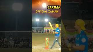 SARMAD HAMEED  STYLISH BATTING AT SAILKOT  TAPE BALL  CRICKET 🏏 BY OFFICIAL ZAMAN [upl. by Albers]