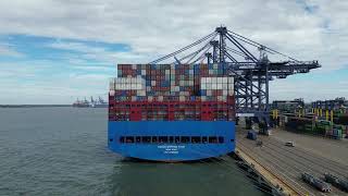 Felixstowe Port Operations [upl. by Haleemaj]