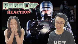 RoboCop 1987  MOVIE REACTION  First Time Watching [upl. by Fornof]