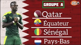 Sénégal Mondial 2022 Groupe dates…🦁🇸🇳 [upl. by Montford800]