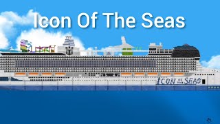 Floating Sandbox  Icon Of The Seas [upl. by Neeroc]