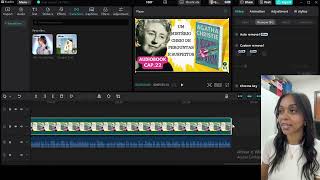 Como criar um audio book no Cap Cut passo a passo [upl. by Nahallac]