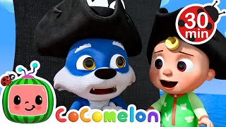 Pirate Song 🏴‍☠️  Cocomelon Animal Time 🐷  🔤 Subtitled Sing Along Songs 🔤  Cartoons for Kids [upl. by Krid]