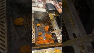 Spicy octopus fry in Bangladesh octopus spicy reels foodfoodiechallenge streetfood funny food [upl. by Aisorbma768]