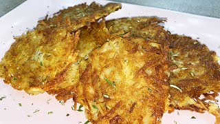 ROSTI DI PATATE IN PADELLA CROCCANTISSIMI [upl. by Wandie]