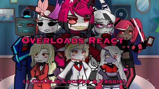 Overloads React Charlie  Lucifer and Vaggie [upl. by Inittirb81]