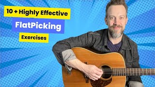 World Class Flatpicking Technique10  Exercises To Help You Develop Mind Blowing Bluegrass Chops [upl. by Anits]