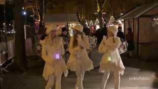 4K Weihnachtsmarkt vor dem Schloss Charlottenburg Berlin 2015 [upl. by Chastain]