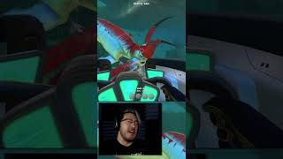 MARK MEETS REAPER LEVIATHAN FOR THE FIRST TIME  Markiplier Subnautica [upl. by Yrtnej]