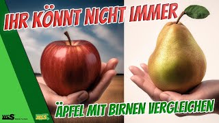 Ihr könnt nicht immer Äpfel mit Birnen vergleichen  WCS Goch [upl. by Einohtna]