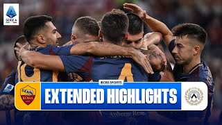 Roma vs Udinese Extended Highlights  Serie A  CBS Sports Golazo [upl. by Sotsirhc858]