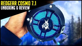 Redgear cosmo 71 Gaming Headphone Unboxing Review Mic Test and Gameplay in Hindi [upl. by Trevethick]