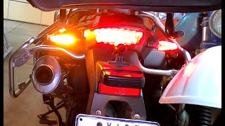 BMW Motorbike Multifunction Brake and Turn Indicators [upl. by Esirrehc]