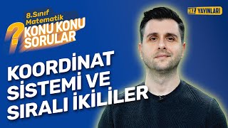 Konu Konu Sorular  8Sınıf Matematik Soru ÇözümüKoordinat Sistemi ve Sıralı İkililerLGS 2024 10 [upl. by Esirahc120]