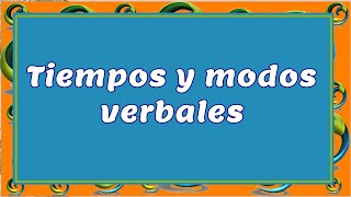 ¿Cuáles son los modos y tiempos verbales que existen en españolExplicación y ejemplos [upl. by Lleda]