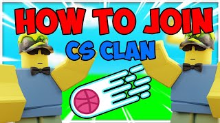 How To Join CS Clan  Roblox Bedwars [upl. by Byrn]