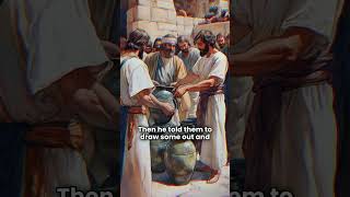 Did Jesus Really Turn Water into Wine biblestories jesus miracles [upl. by Wiener987]