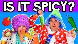 Spicy Food Challenge with Bucket of Ice Totally TV [upl. by Theodoric]