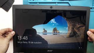 Notebook acer aspire 3 A31541 acende led azul e apaga não liga resolvido 🕵️‍♂️ [upl. by Scuram]