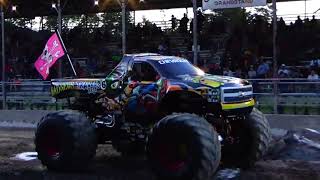 Monster Trucks at the Delaware County Fairgrounds in Walton NY [upl. by Hatokad]