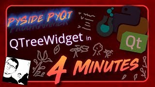 PySide  PyQt  QTreeWidget in 4 Minutes [upl. by Kwan32]