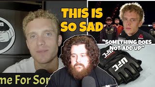 LUCAS TRACY quits YouTube MMA GURU REACTS [upl. by Ecyned263]