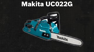 AkkuKettensäge Makita UC022G UC022GZ  TEST  Deutsch [upl. by Megargee440]