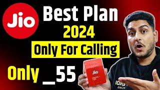 Jio Best Plan Only For Calling  Jio calling recharge Plan 2024 [upl. by Healion]