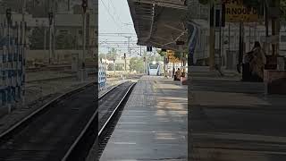 Vande Bharat train number 20703 Entering KURNOOL city railway station [upl. by Brande]