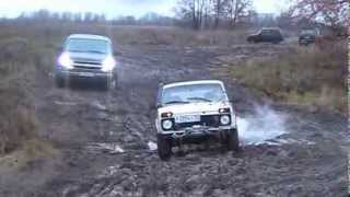 Chevrolet Tahoe 2005 GMT840 amp niva amp Уаз Patriot и Уаз Pickup off road [upl. by Azarcon]