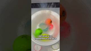 What happens to golf balls in liquid nitrogen ⛳️🧪🥶 [upl. by Gonsalve]