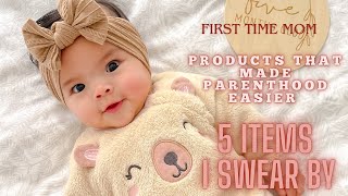 5 Baby Products I Swear By That Makes a Huge Difference with Parenthood as a First Time Mom [upl. by Etak806]