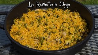 🥘 ARROZ AL HORNO CON VERDURAS 😋  Receta de cocina fácil sana ligera y saludable [upl. by Erdnuaed]