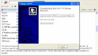 Installing Putty ssh client on Windows [upl. by Arahd]