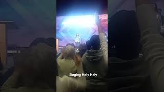 Singing Ho ho ho ho Holy at Betania Church Dublin on National Praise Day [upl. by Tarrel]