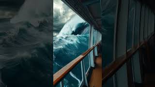 Cruise vs Monster Waves Will the Ship Sink or Survive [upl. by Annahsat]