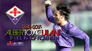 ⑩ Alberto Aquilani ● All 15 Gol with ACF Fiorentina [upl. by Aniram736]