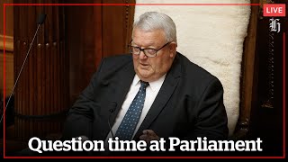 Question time at Parliament  nzheraldconz [upl. by Yelraf730]