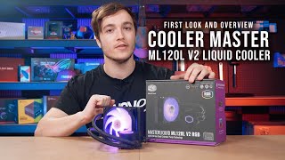 Cooler master Masterliquid ML120L RGB  Unboxing  Installation  Review  AMD Ryzen 2700 [upl. by Oraneg]