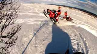 Polaris Switchback 600 Pro R GoPro HD Hero 2 [upl. by Nylla300]