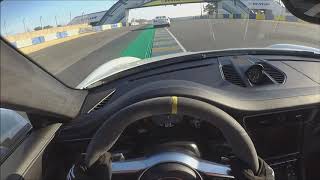 POV 991 GT3 RS vs Crazy GTR  Le Mans Bugatti [upl. by Lyrehs]