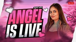 ANGEL IS LIVE❤️ONLY RUSH GAMEPLAY  girlgamerlive bgmi bgmilive [upl. by Rimhsak205]