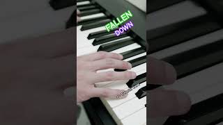 FALLEN DOWN quick PIANO COVER in 4K tutorial below [upl. by Ykcir327]