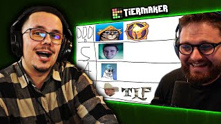 THE TRUTH about Tier Lists Flame Reacts to Max Liquid [upl. by Dnomsad]