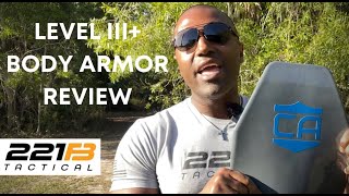 Body Armor Review  Caliber Armor Level III AR550 MultiCurve Steel [upl. by Jodi]