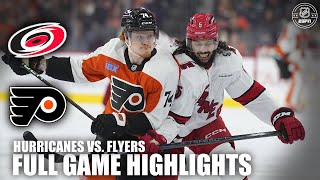 Carolina Hurricanes vs Philadelphia Flyers  Full Game Highlights  ESPN NHL [upl. by Gretal743]