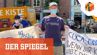 Lüneburger Bürger vs CocaCola Streit ums Wasser Republik 21  DER SPIEGEL [upl. by Quinn]